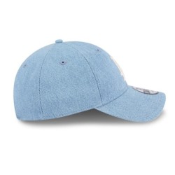 Light Blue LA Dodgers Washed Denim 9TWENTY Adjustable Cap