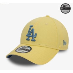 Yellow LA Dodgers Bright Pop 9FORTY Adjustable Cap