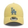 Yellow LA Dodgers Bright Pop 9FORTY Adjustable Cap