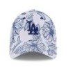 White LA Dodgers Spring All Over Print Women 9TWENTY Cap