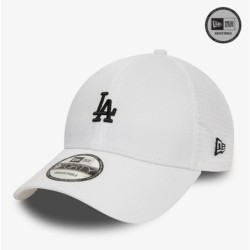 White LA Dodgers Home Field 9FORTY Trucker Cap