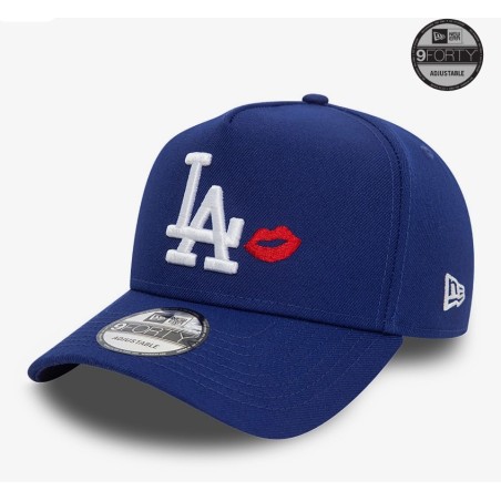 Dark blue LA Dodgers Lips 9FORTY A-Frame Cap