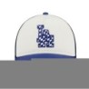 Blue LA Dodgers Check Flag 9FORTY A-Frame Trucker Cap