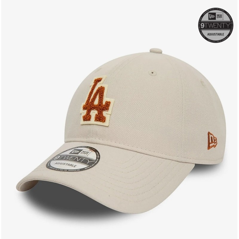 Beige LA Dodgers Boucle 9TWENTY Cap