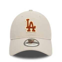 Beige LA Dodgers Boucle 9TWENTY Cap