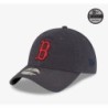 Dark Grey Boston Red Sox MLB Core Classic 9TWENTY Adjustable Cap