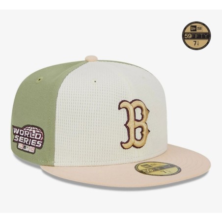 Pastel Green Boston Red Sox Thermal Front 59FIFTY Fitted Cap