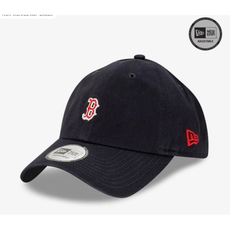 Navy Boston Red Sox Washed Mini Logo Casual Classic Cap