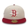 Beige Boston Red Sox 2Tone Cloud 59FIFTY Fitted Cap