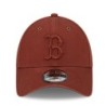 Brown Boston Red Sox Washed Canvas 9FORTY Adjustable Cap