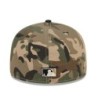 Green Detroit Tigers Camo All Over Print 59FIFTY Fitted Cap