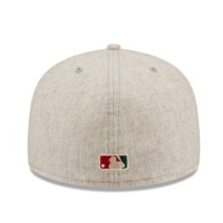 Beige Detroit Tigers Wool Plaid 59FIFTY Fitted Cap