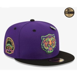 Purple Detroit Tigers Trick Or Treat 59FIFTY Fitted Cap