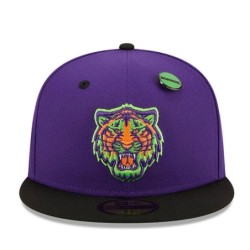 Purple Detroit Tigers Trick Or Treat 59FIFTY Fitted Cap