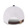 White Detroit Tigers Leather Strap 9TWENTY Adjustable Cap