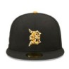 Black Detroit Tigers Tiger Fill 59FIFTY Fitted Cap