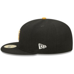 Black Detroit Tigers Tiger Fill 59FIFTY Fitted Cap