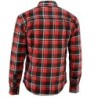 BGA Blend Motorcycle Shirt Red/Black/White with CE Approved Armor