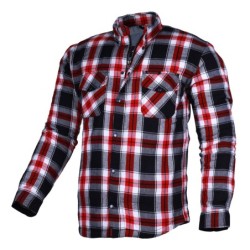 BGA Timber HD Motorcycle Shirt Red/White/Black