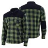 Bikers Gear CE Rifster Army Kevlar Lined Flannel Motorcycle Shirts