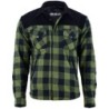 Bikers Gear CE Rifster Army Kevlar Lined Flannel Motorcycle Shirts