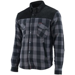 Bikers Gear CE Rifster Kevlar Lined Flannel Motorcycle Shirt