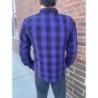 Kevlar Flannel Motorcycle Riding Shirt – Purple