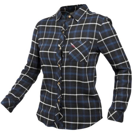 Fasthouse Women's Honey Flannel  motorcycle armored shirt