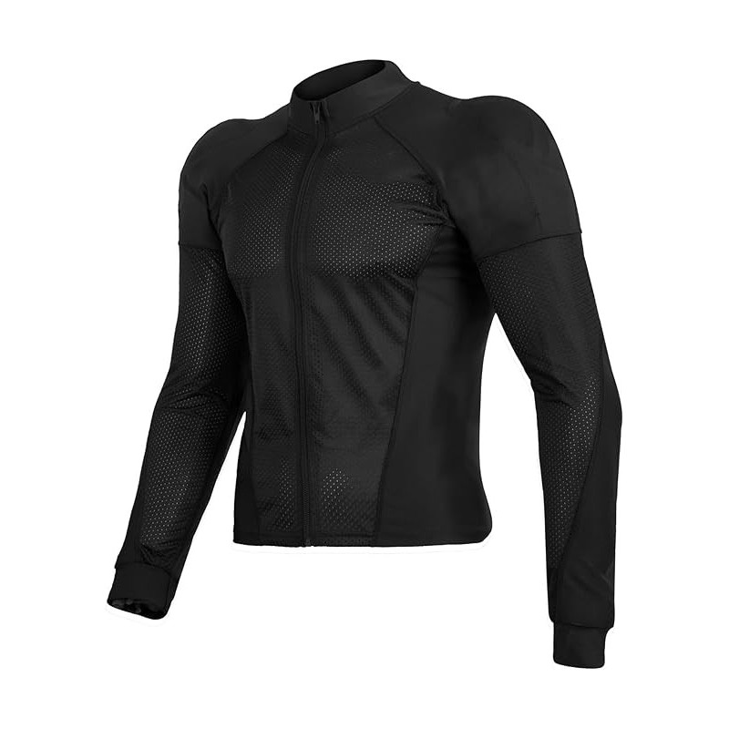 ALPHA CYCLE GEAR Motorcycle Shirt Armor Mesh Shirt for Men and Women