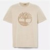 Men's Garment Dye Logo Graphic T-Shirt，Timberland