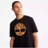 Men's Kennebec River Tree Logo T-Shirt-Black,Timberland