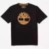 Men's Kennebec River Tree Logo T-Shirt-Black,Timberland