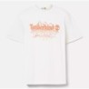 Men's Short Sleeve Mountain Logo Slub Timberland T-Shirt