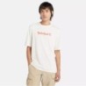 Men's Anti-UV Printed Timberland T-Shirt,Color:White