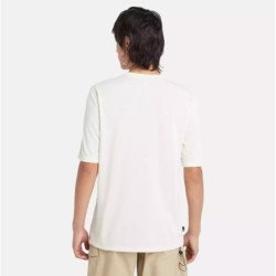 Men's Anti-UV Printed Timberland T-Shirt,Color:White