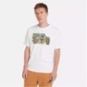 Since '73 Short Sleeve Graphic T-Shirt,Color:White