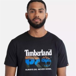 Men's Timberland PRO® Core Logo T-Shirt,Color:Black