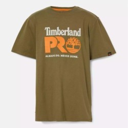 Men's Timberland PRO® Core Logo T-Shirt,Color:Burnt Olive