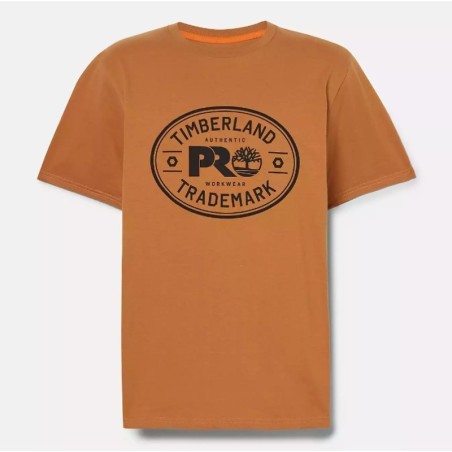 Men's Timberland PRO® Trademark T-Shirt,Color:Wheat Boot