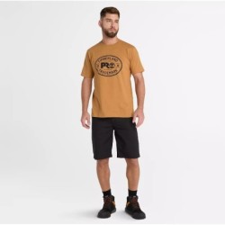 Men's Timberland PRO® Trademark T-Shirt,Color:Wheat Boot