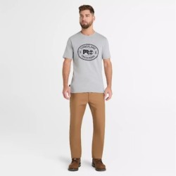 Men's Timberland PRO® Trademark T-Shirt,Color:Grey