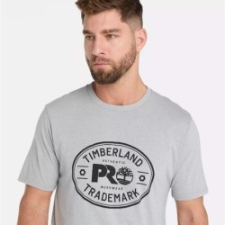 Men's Timberland PRO® Trademark T-Shirt,Color:Grey