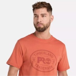 Men's Timberland PRO® Trademark T-Shirt,Color:Autumn Glaze