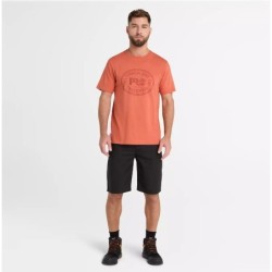 Men's Timberland PRO® Trademark T-Shirt,Color:Autumn Glaze