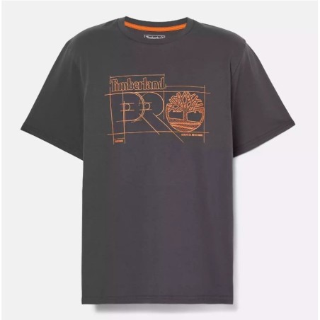 Men's Timberland PRO® Innovation Blueprint T-Shirt,Color:Asphalt Grey