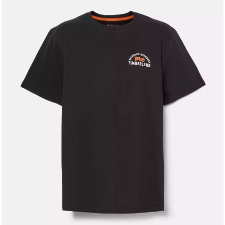 Men's Timberland PRO® Authentic Workwear T-Shirt Color:Black