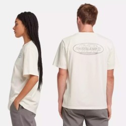 Reflective Logo Short Sleeve T-Shirt,Timberland T-Shirt