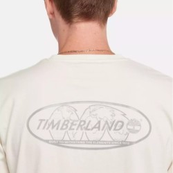 Reflective Logo Short Sleeve T-Shirt,Timberland T-Shirt