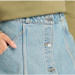 Women's Denim Skirt with Refibra™ Technology