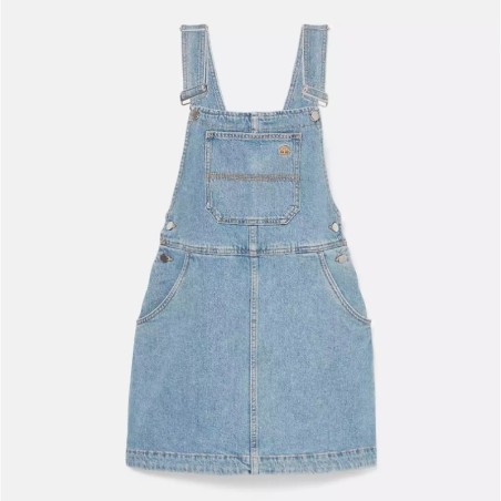 Women's Denim Overall with Refibra™ Technology